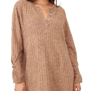 Free People Around the Clock Tunic Sweater